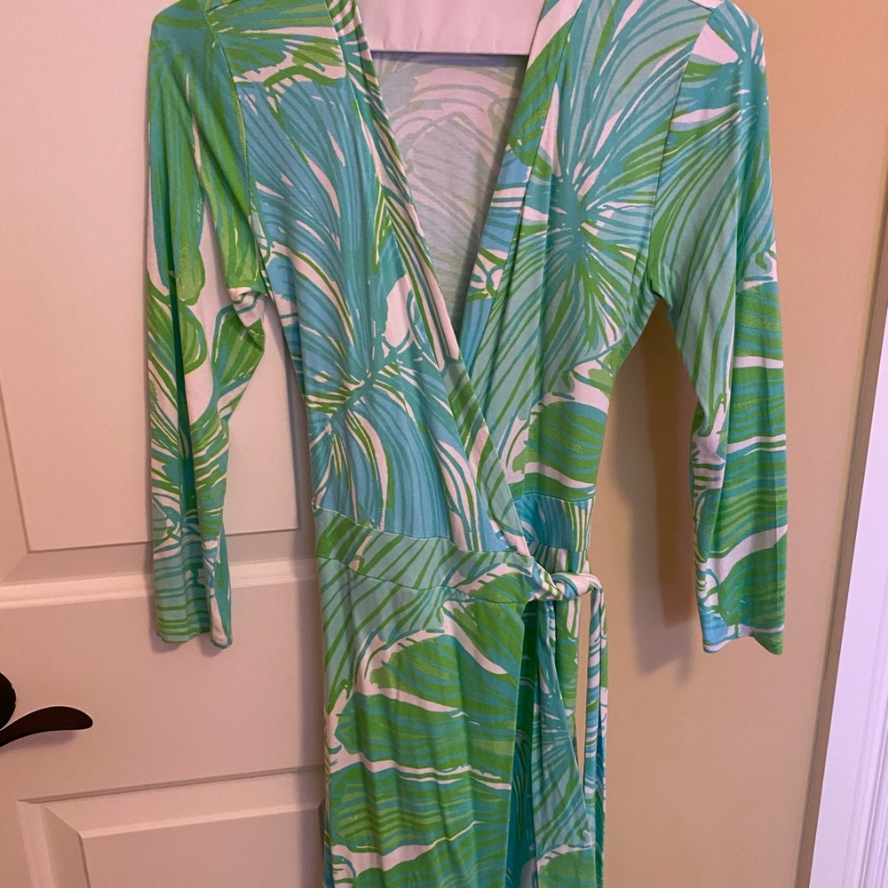 Lilly Pulitzer wrap romper